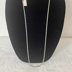Vintage 20" Park Lane Rope Chain Necklace
